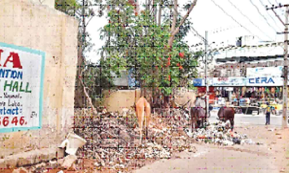 Locals irked over dumping of garbage