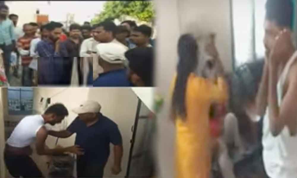 Woman thrashes husband over extramarital affair in Hyderabad