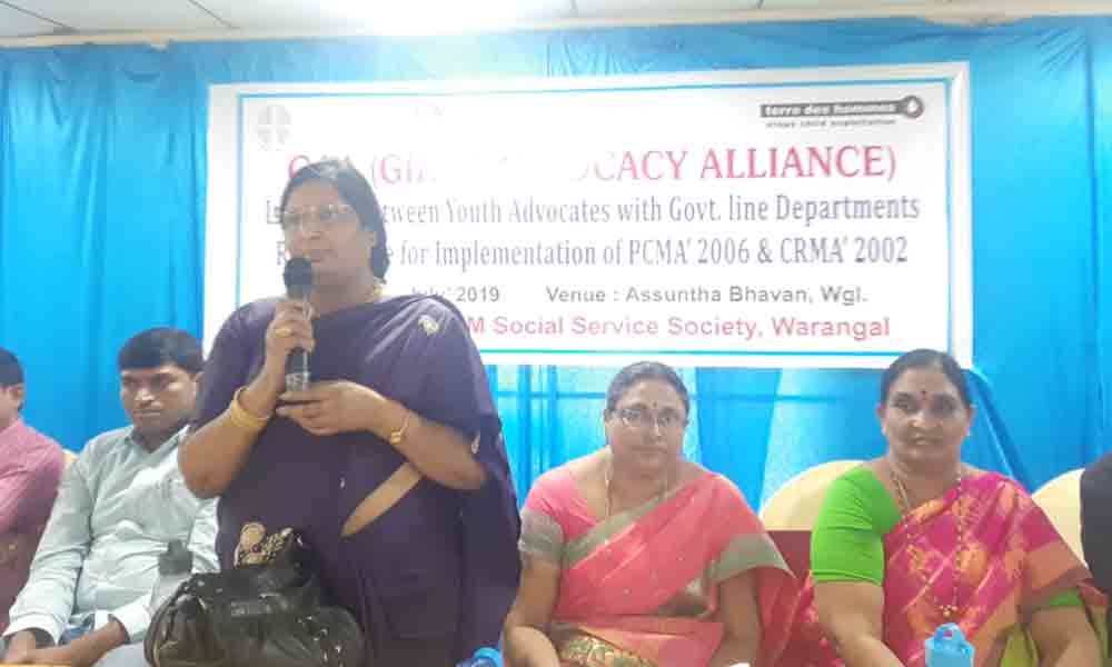 Warangal: Call for concerted effort to end child marriages