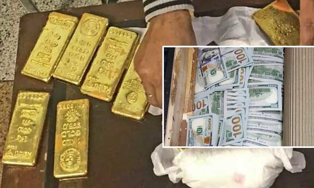 Smuggled gold, laptops, foreign currency worth Rs 53 lakh seized in Chennai