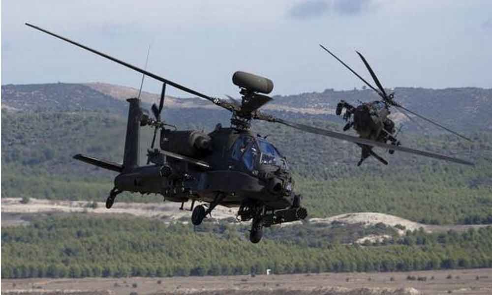 IAF gets first batch of four Apache copters