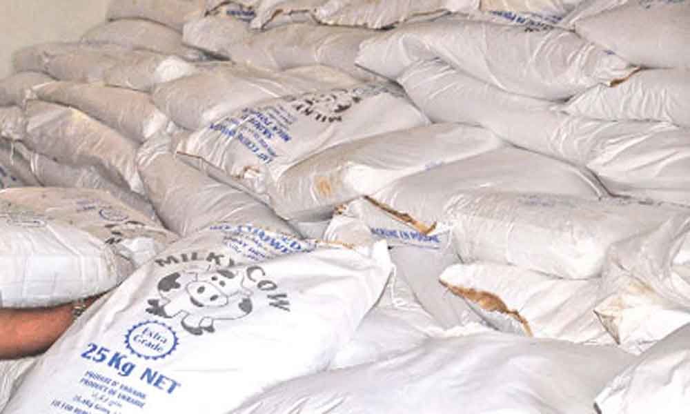 Milk powder worth 15 lakh seized