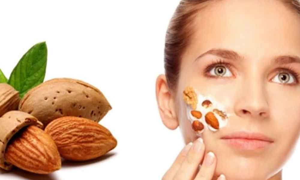 An almond for your skin