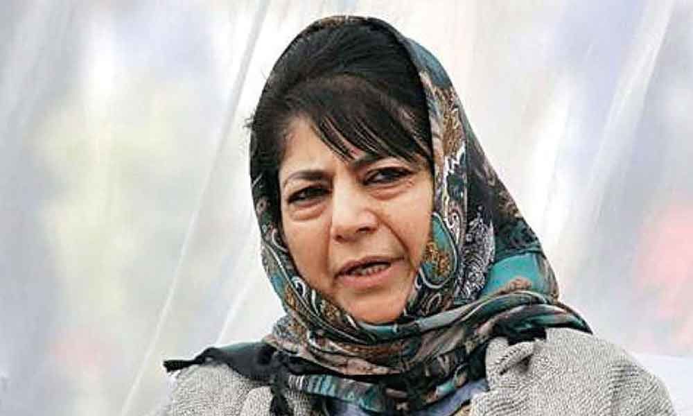 Will go to jail for protecting Article 35A: Mehbooba