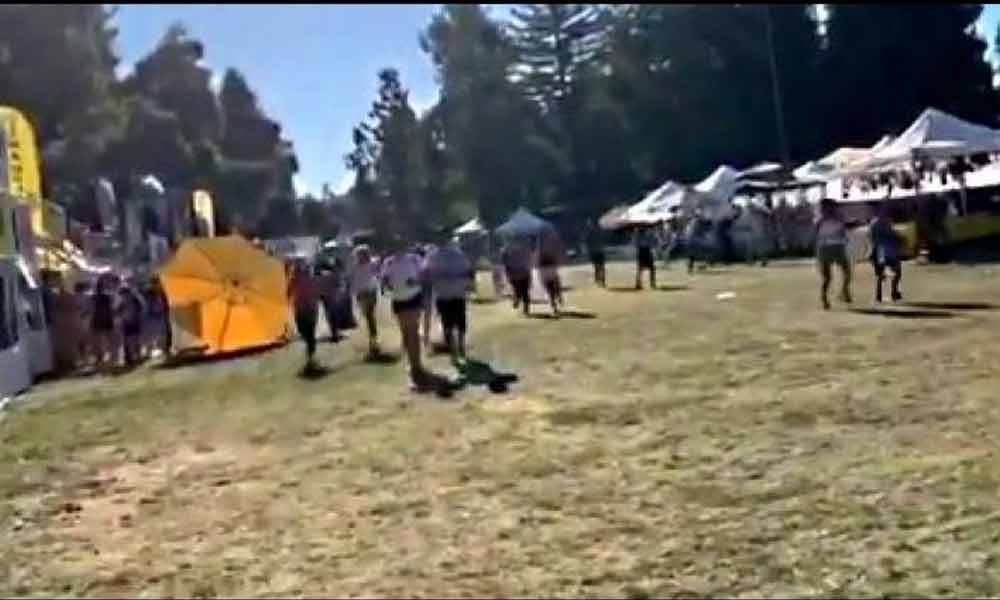 Watch: Many injured in California Garlic festival shooting, search for huntmen on