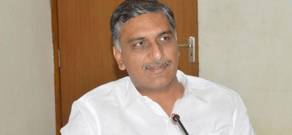 Congress unable to digest welfare of farmers: Harish Rao