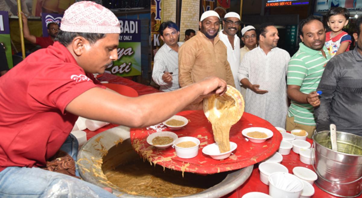 Haleem tickles Vizagites’ taste buds