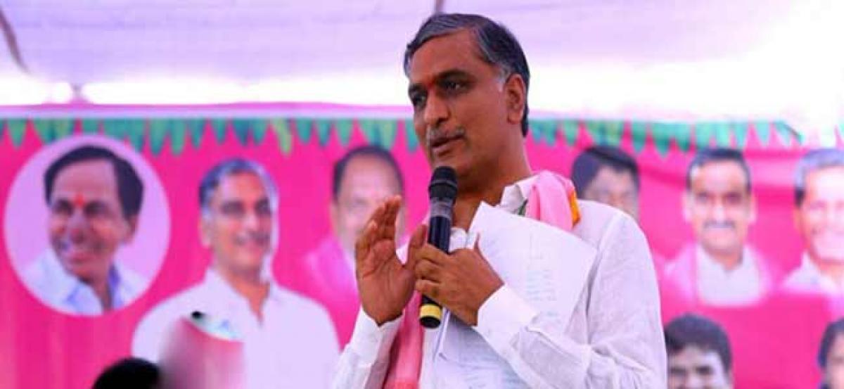 Harish Rao says KCR’s victory is a must and a Historical Necessity