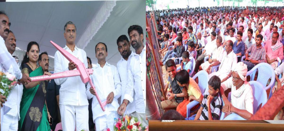 Harish vows to complete all irrigation projects