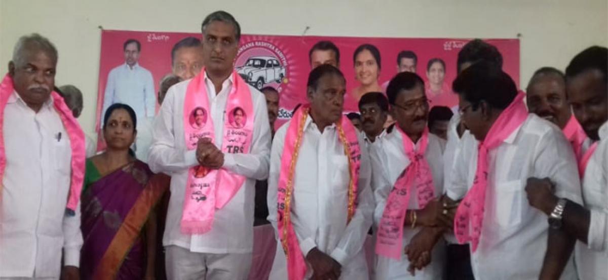 Only TRS can keep promises:T Harish Rao