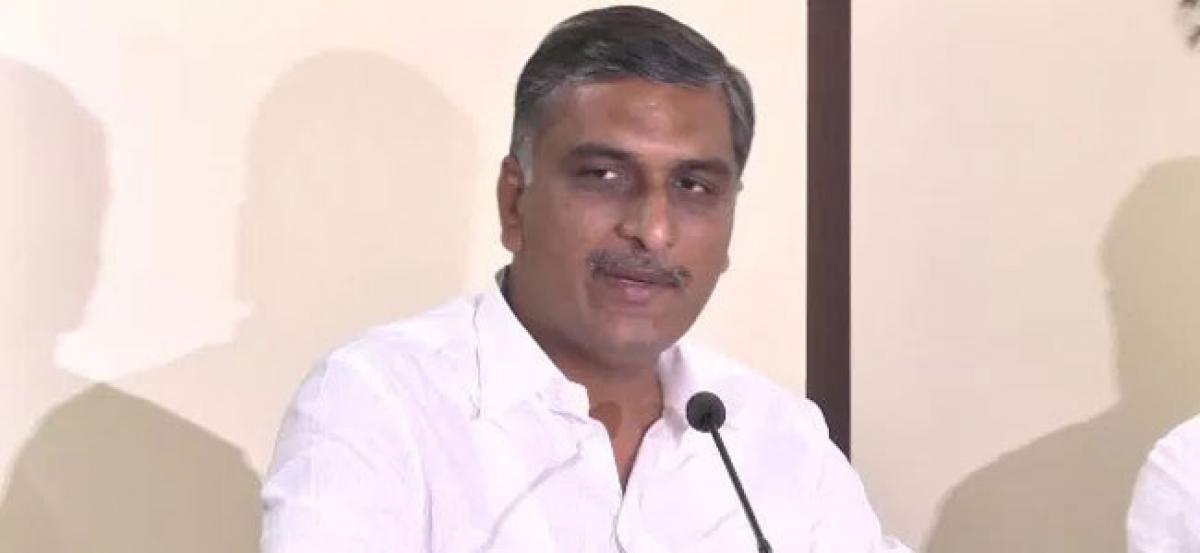 KCR, a role model for India: Harish Rao