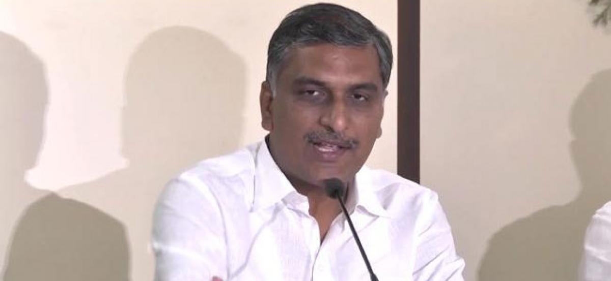 Harish Rao flays Congress partys bus yatra