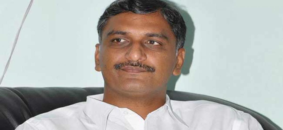 Harish Rao meets OU student Muralis family