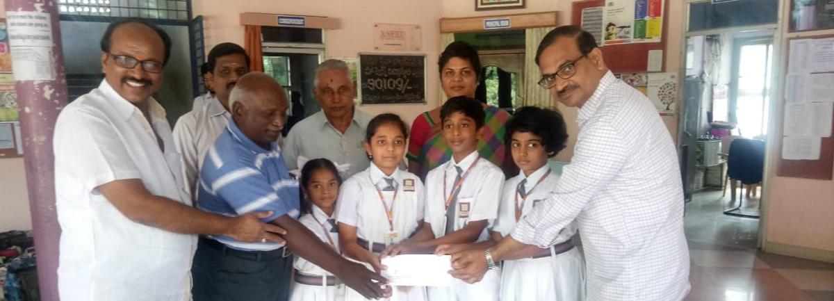 Harvest School donates 90,000 to Annam Foundation