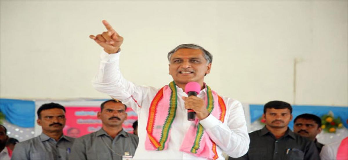 Harish Rao gets set for double hat-trick