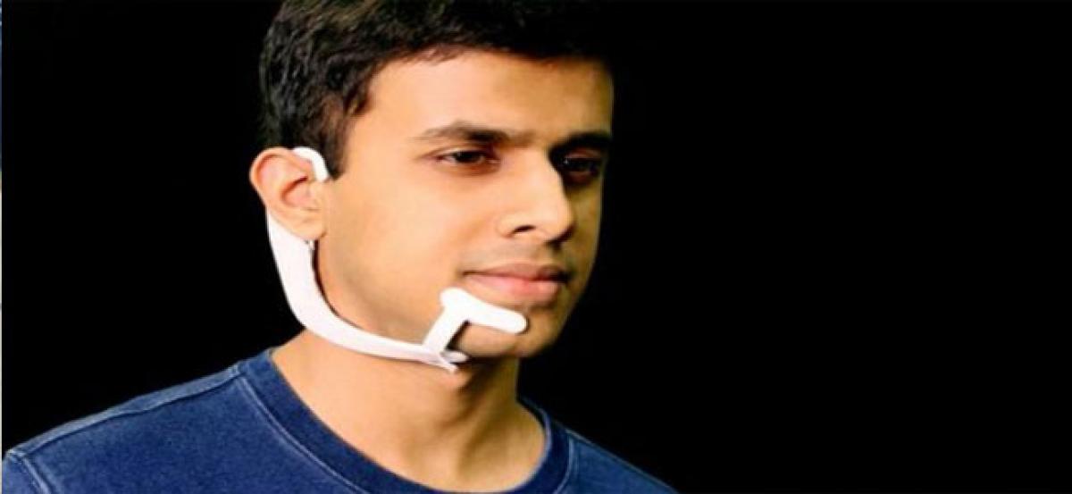 This device transcribes words spoken ‘in your head’