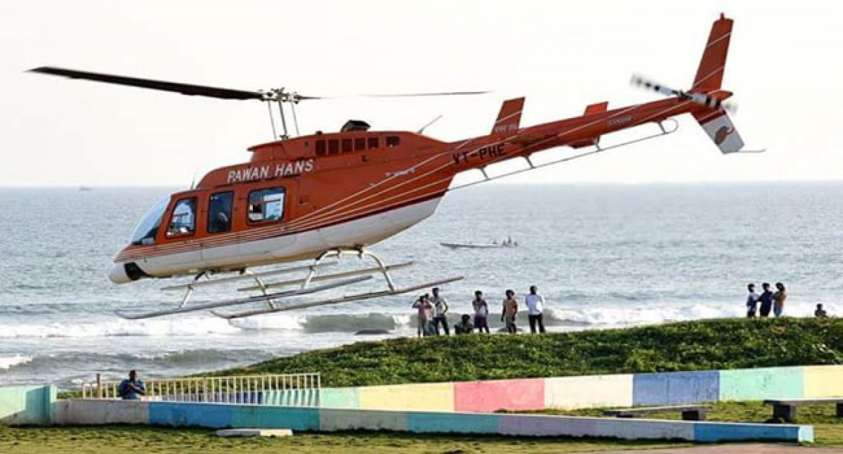 Visakhapatnam Metropolitan Region Development Authority plans to relaunch heli-tourism services