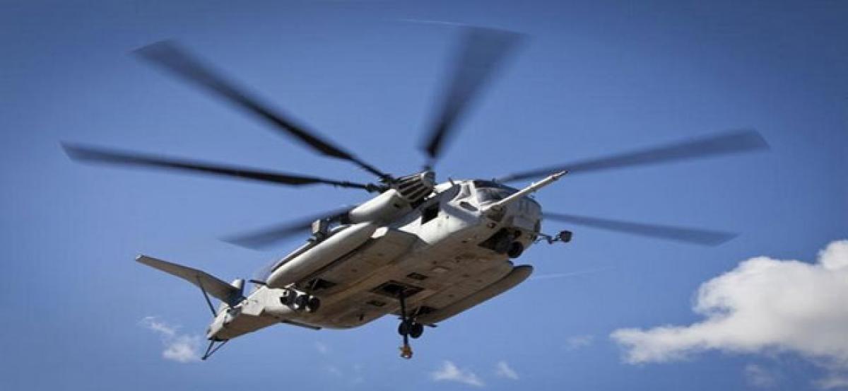 4 presumed dead in Marine helicopter crash in California