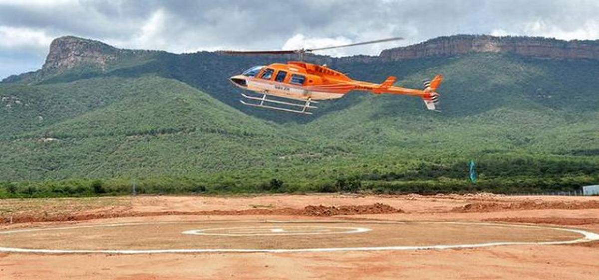 Helitourism likely to take off  in Tirupati 