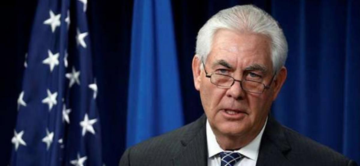 President speaks for himself, says Rex Tillerson on Trumps Charlottesville response