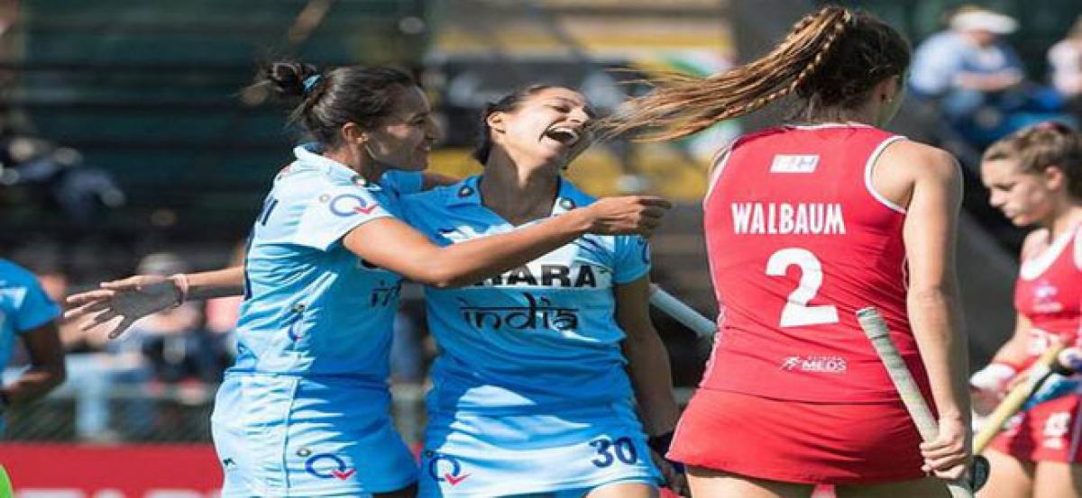 First win for Indian hockey women
