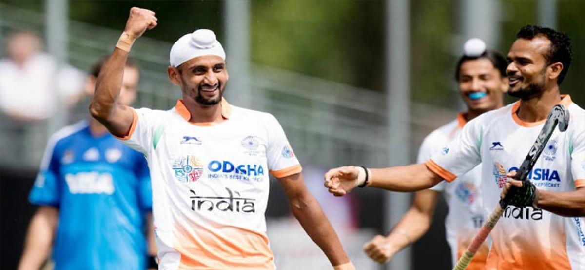 India stun Olympic champions Argentina in Champions Trophy hockey