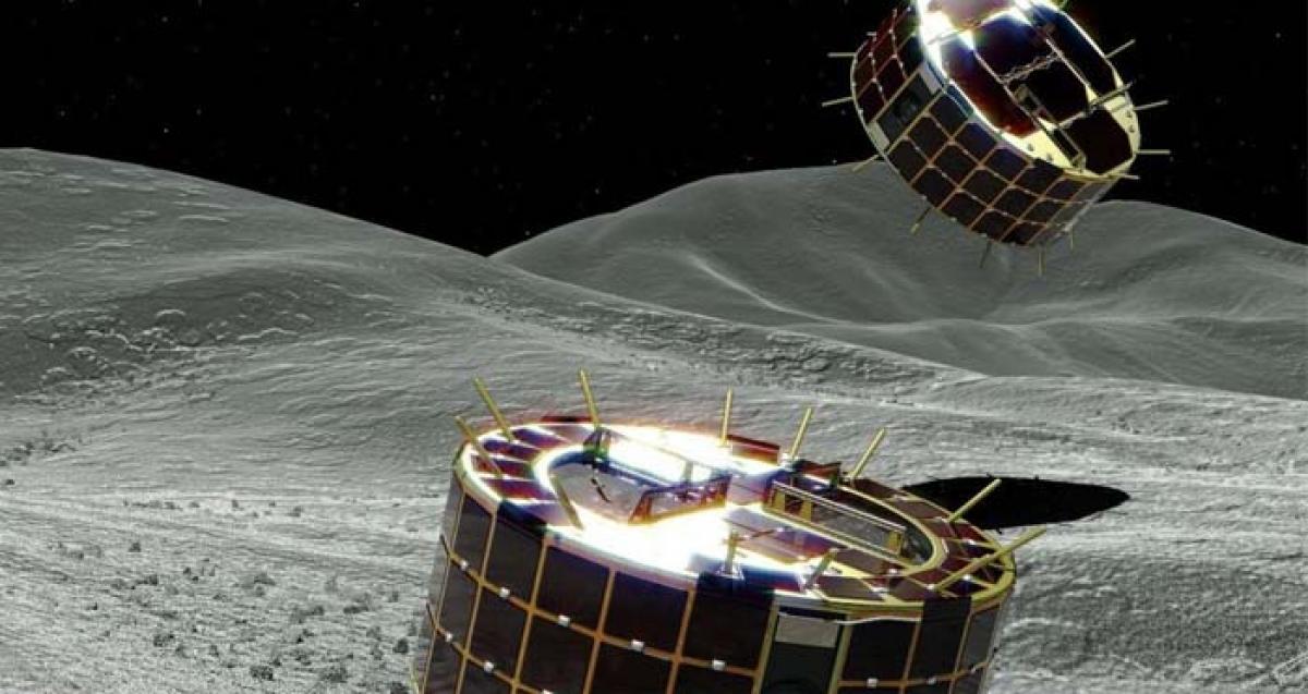 Japanese space agency launches hopping probes to land on asteroid
