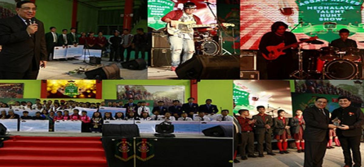 Assam Rifles organises the Meghalaya Talent Hunt
