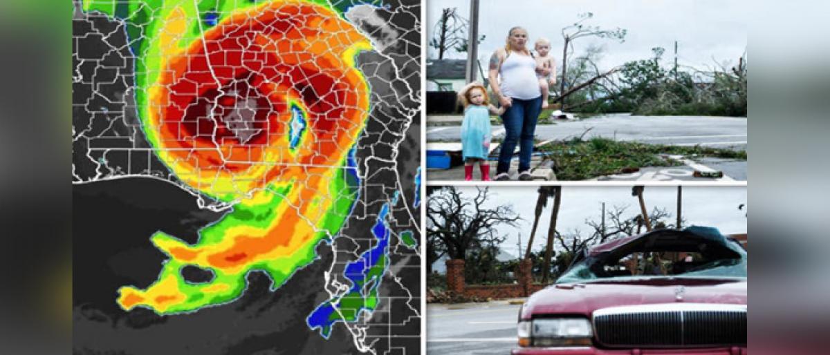 Hurricane Michael kills 2 in US, heads to Carolinas