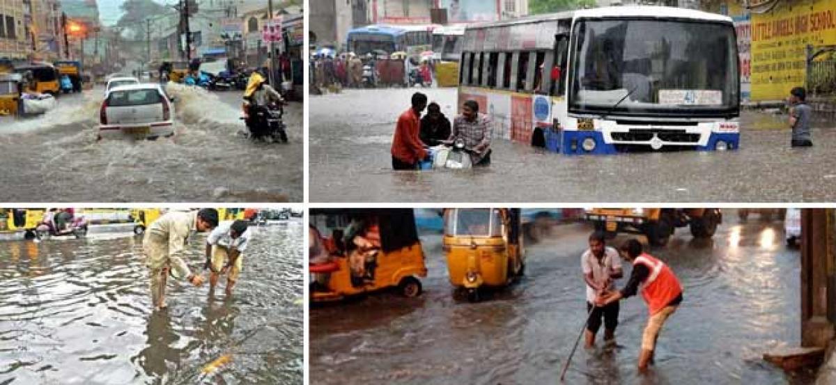 Heavy rains can throw life out of gear in Hyderabad