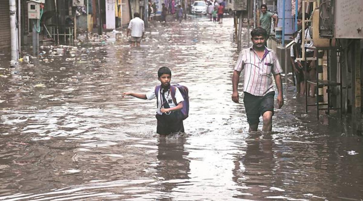 Rains lash Hyderabad, low-lying areas inundated