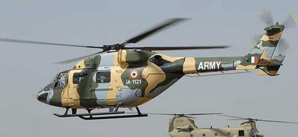 IAF chopper crash-lands in J-K’s Natha Top, passengers and crew safe