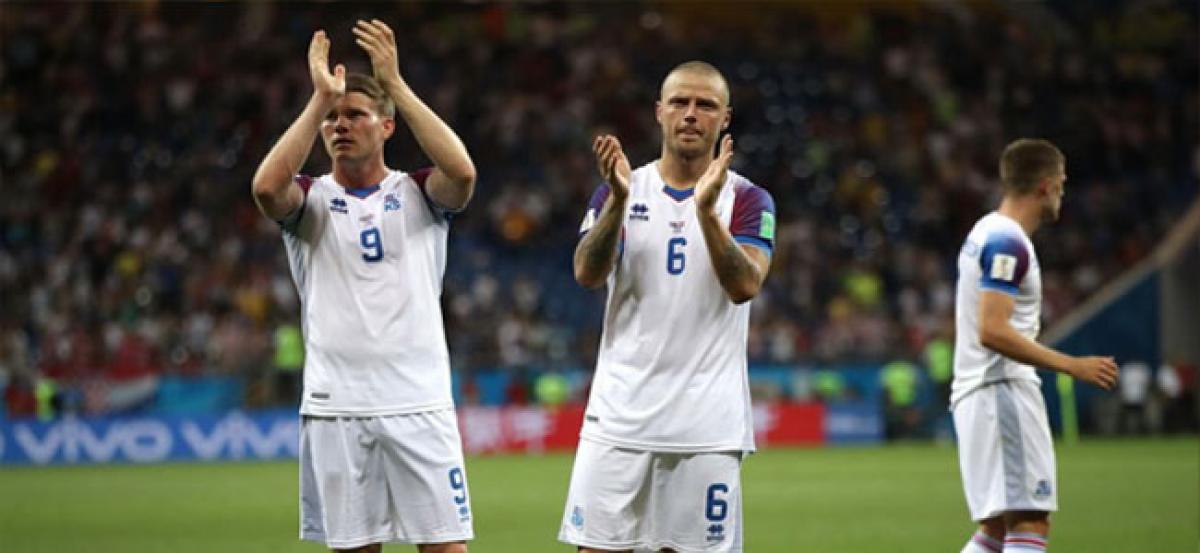 Iceland head home from World Cup, heartbroken but unbowed