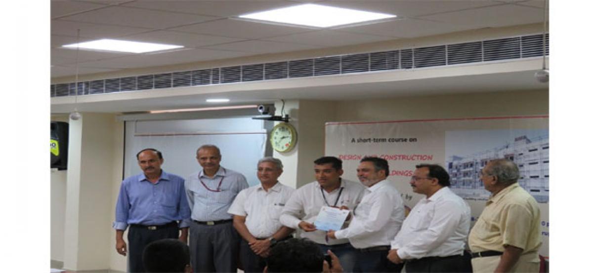 IITs at Chennai, Tirupati conduct training on GFRG