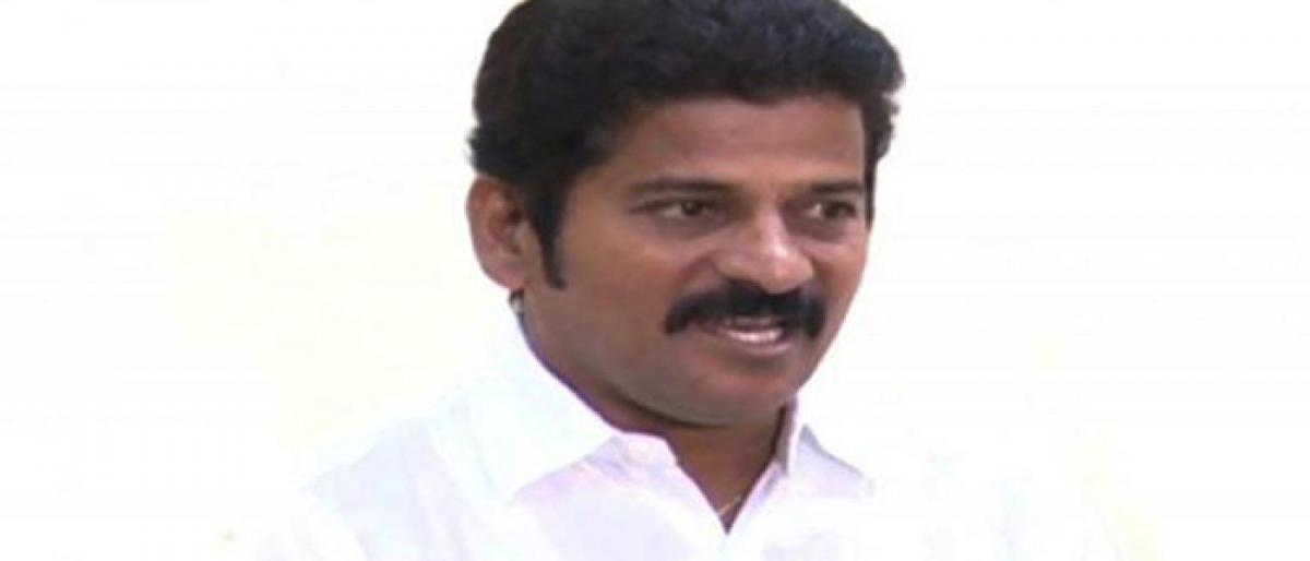 Revanth Reddy reaches Delhi to join Congress