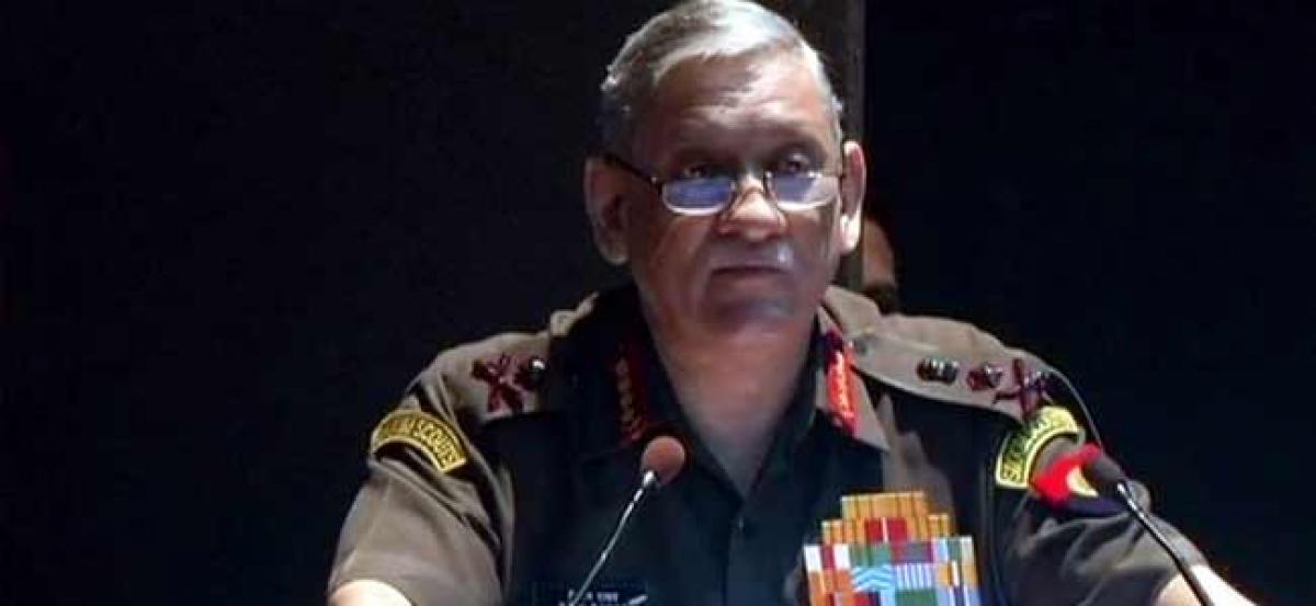 India has no extra-territorial ambitions, says Army chief