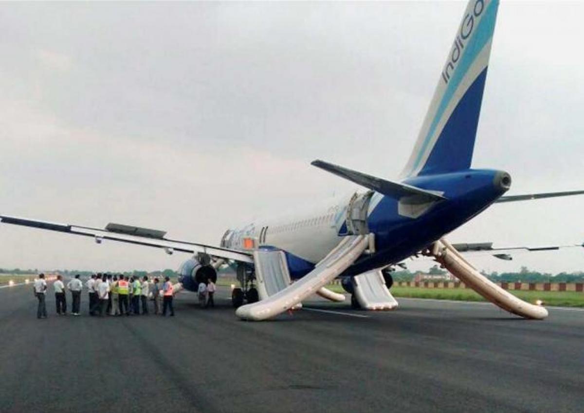 Jet Blast shatters IndiGo plane window, five injured