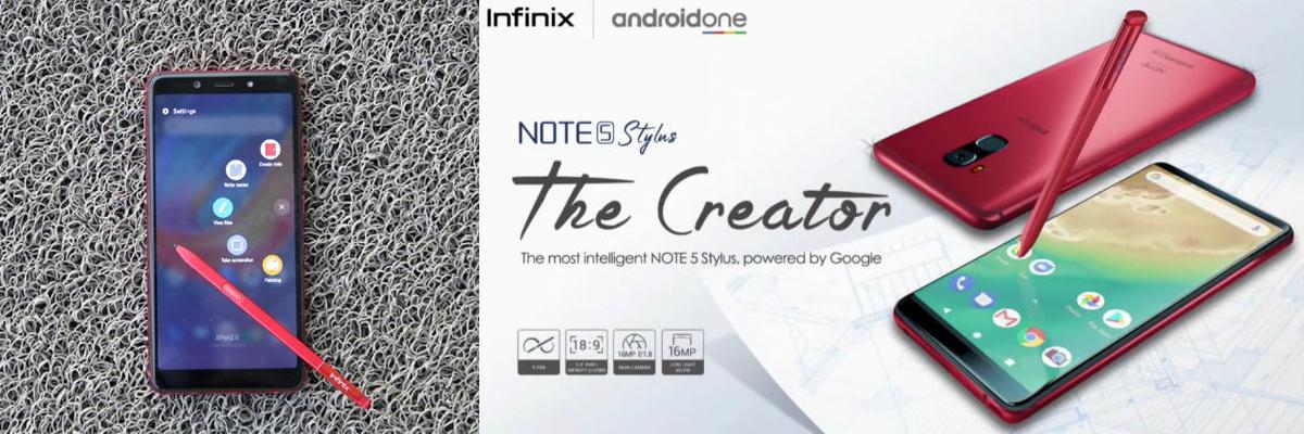 Infinix launches its first smartphone with stylus in India