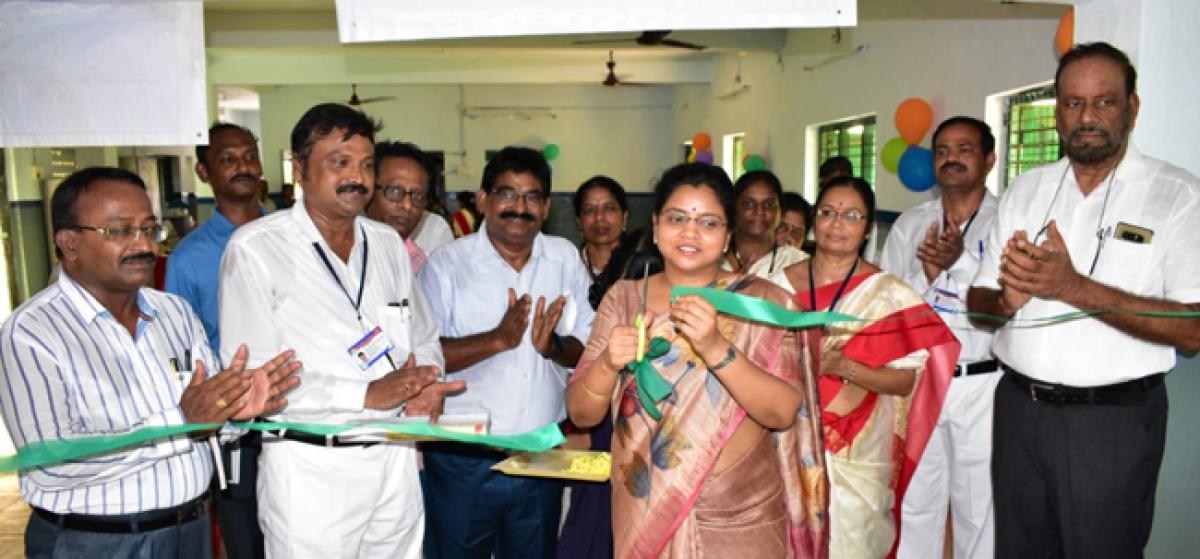 Renovated dining hall for visually challenged girls inaugurated