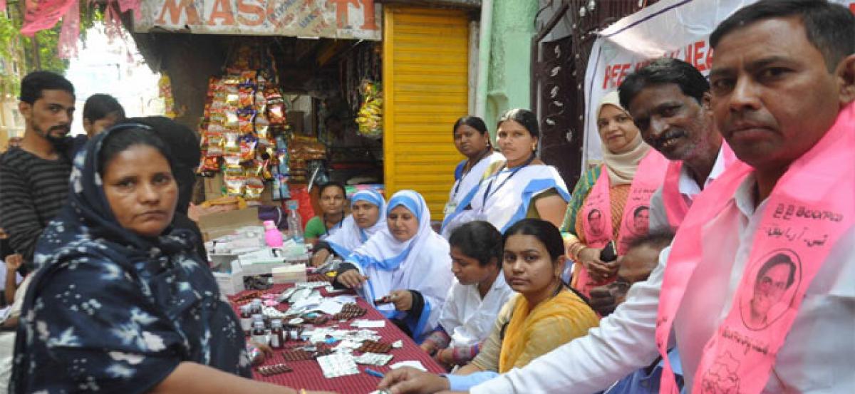 Health camp conducted at Darusshafa UPHC