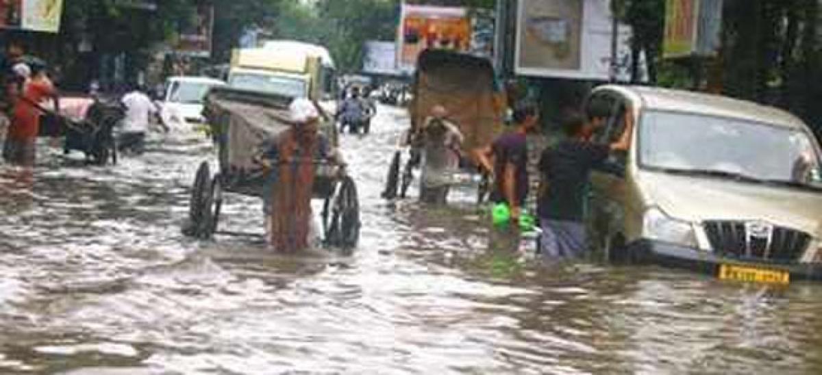 Incessant rain hits normal life in Srikakulam
