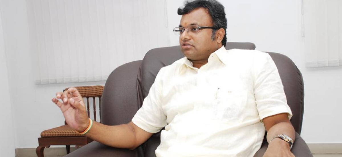 INX Media case: Karti was abroad when FIPB clearance was given, his counsel informs SC