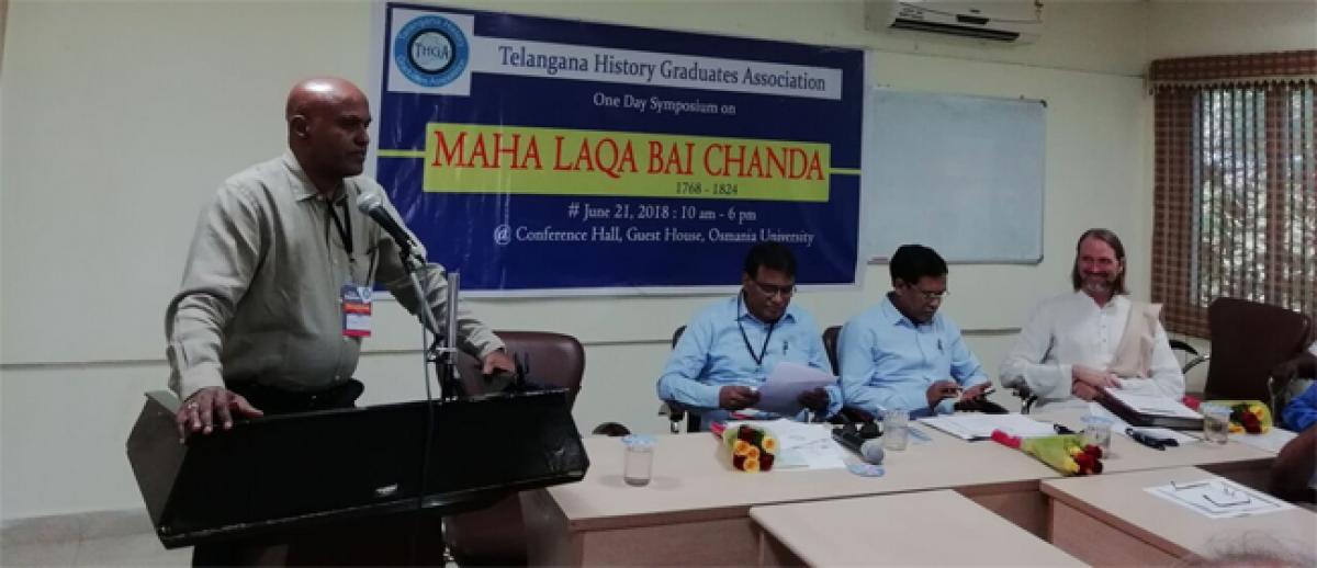 Maha Laqa Bai Chanda remembered for her service to Telangana