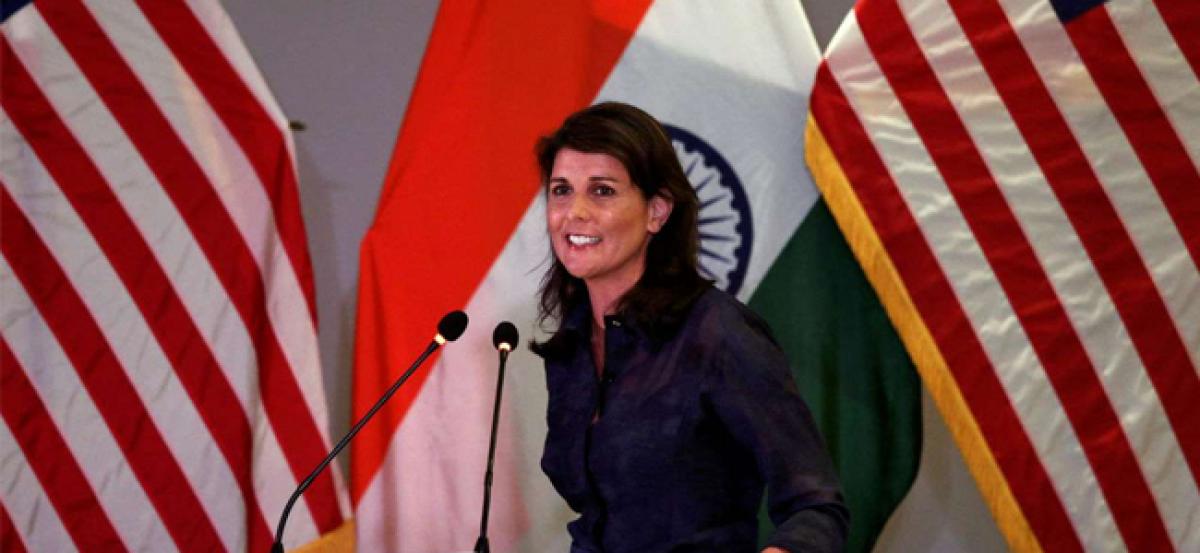 Iran next North Korea, India should re-think ties: Nikki Haley