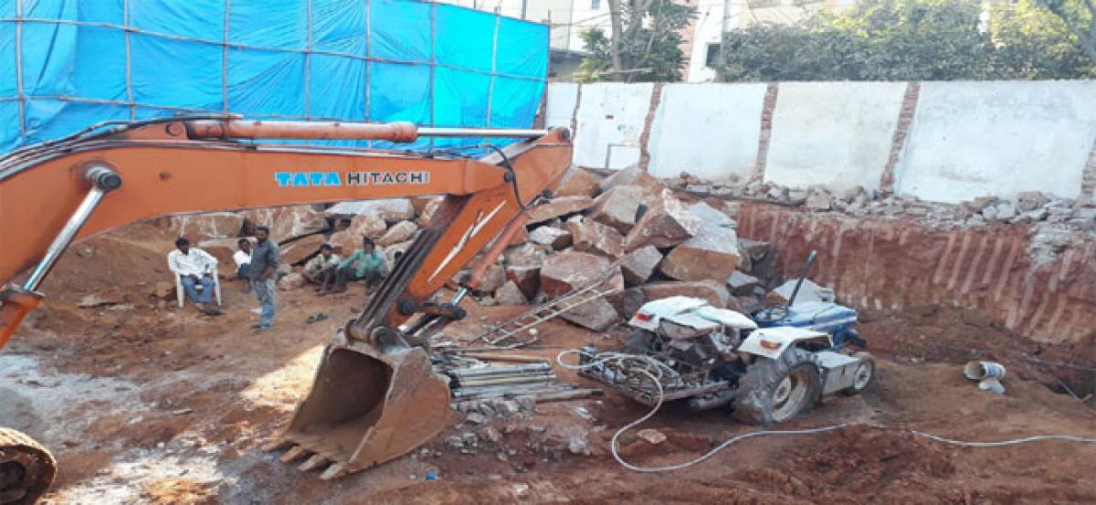 Illegal cellar constructions thriving in AS Rao Nagar division