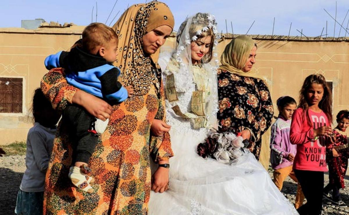 Lipstick, Mixed Dancing At First Raqa Wedding Since ISIS