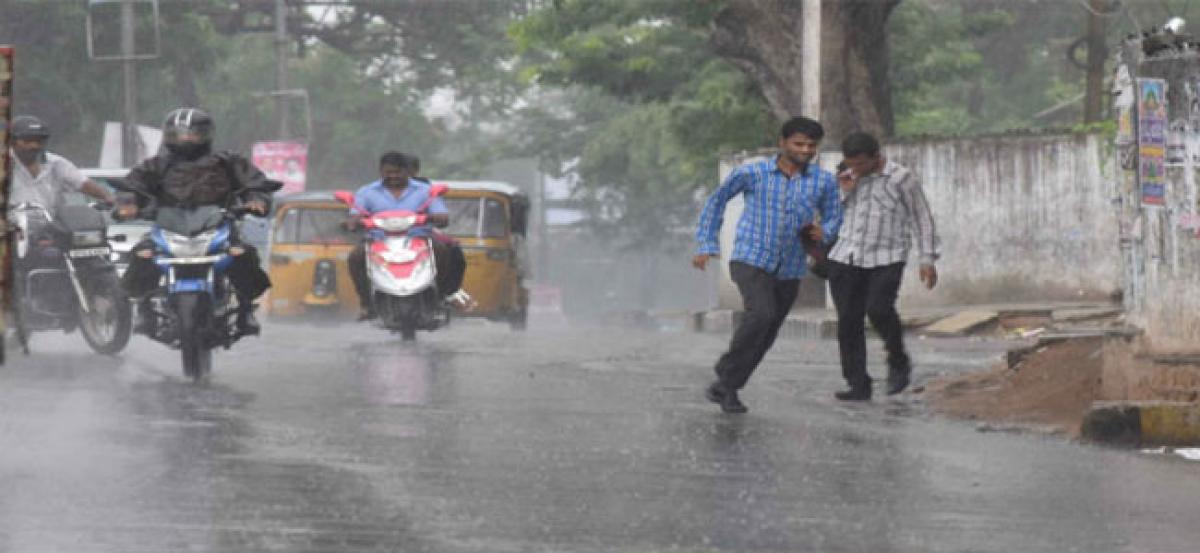 Isolated rain forecast for AP State