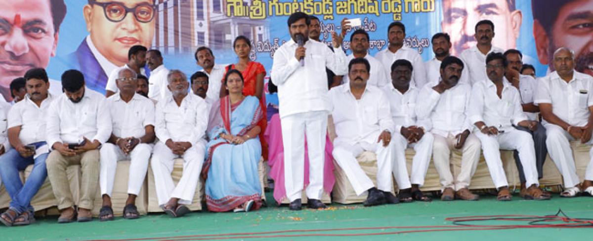 TS Govt sincere towards Dalits; asserts Jagadish Reddy