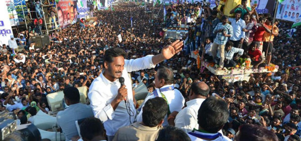 Jagan pooh-poohs TDP MPs protest in Parliament