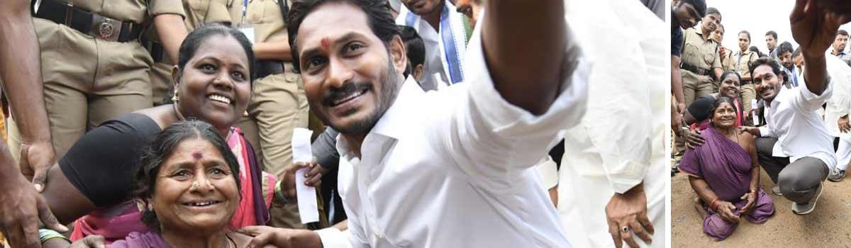 People are pouring their woes before YS Jagan